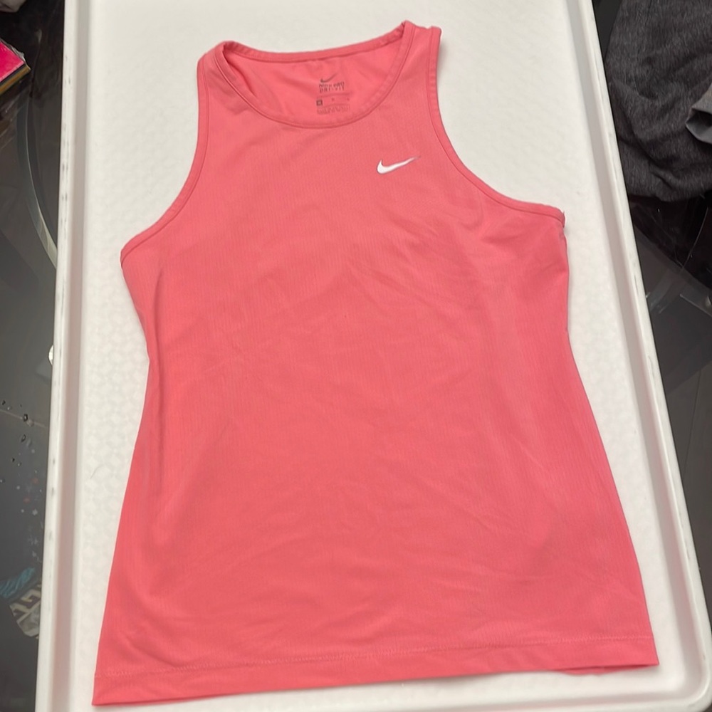 Nike Dri-Fit Youth Medium Pink Tank